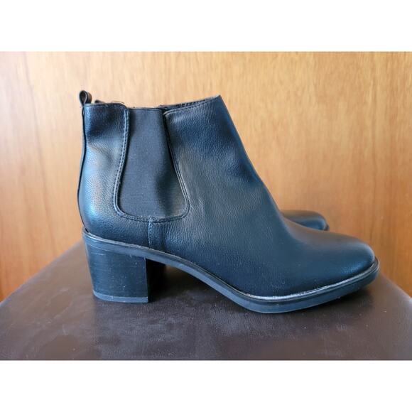 NEW Libby Edelman Madrid Black Ankle Boots - Sz: 9.5 - Picture 5 of 8